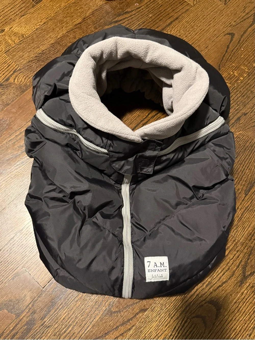 7AM Car Seat Cocoon Black 0-12M